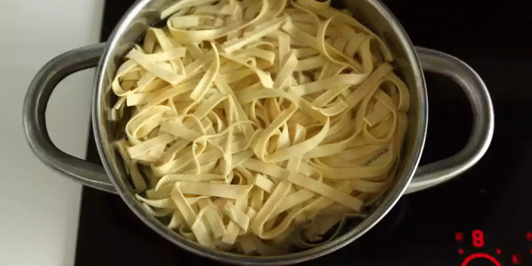 Receta de tallarines ideales con sólo 4 ingredientes