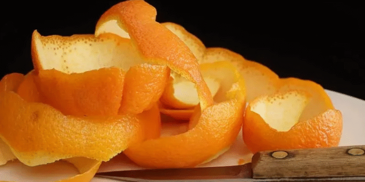 ¿Por qué recomiendan poner cáscaras de naranja y sal gruesa en un frasco?