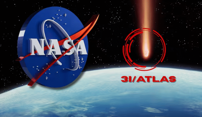 Inesperado anuncio de la NASA sobre el cometa 3I/ATLAS