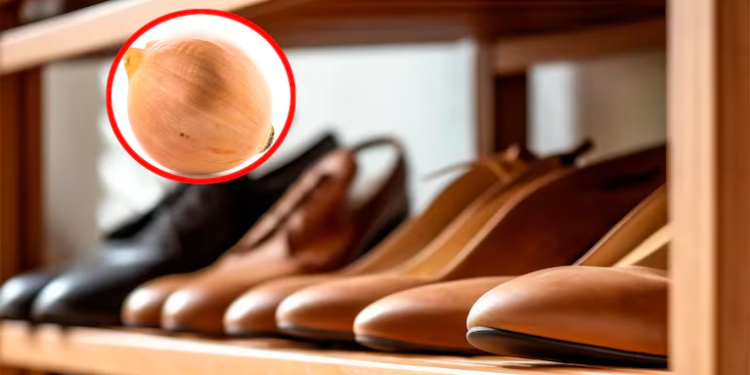 ¿Por qué está de moda poner una cebolla en el closet de zapatos?