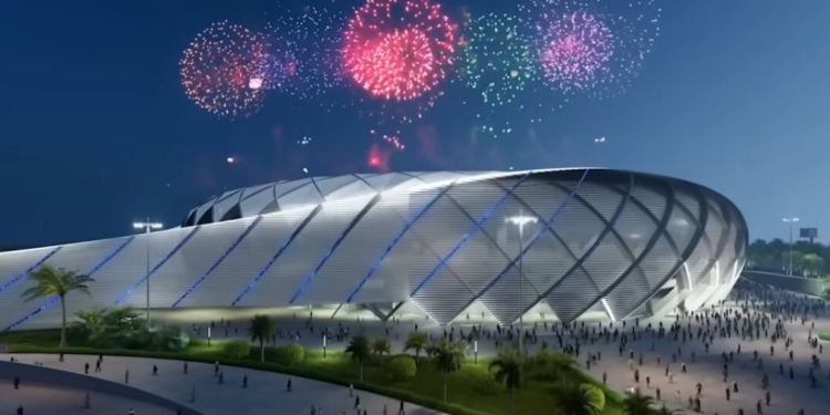 Megaestadio en América Latina entra en fase decisiva de construcción