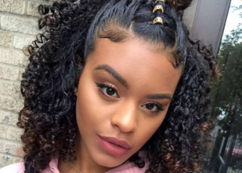 Peinados fáciles para cabello rizado ideales para Año Nuevo