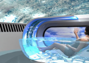 Spa portátil «Mirai» se vuelve tendencia: Parece lavadora humana
