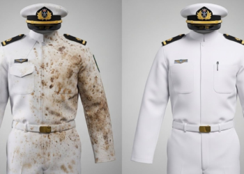 El secreto de la Marina para lavar ropa blanca: No es el jabón ni la lavadora