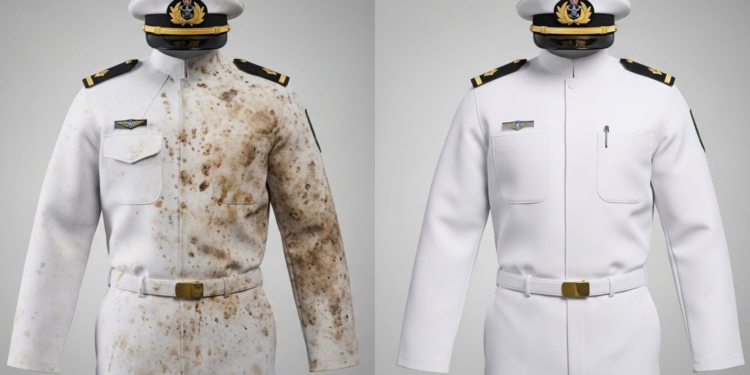 El secreto de la Marina para lavar ropa blanca: No es el jabón ni la lavadora