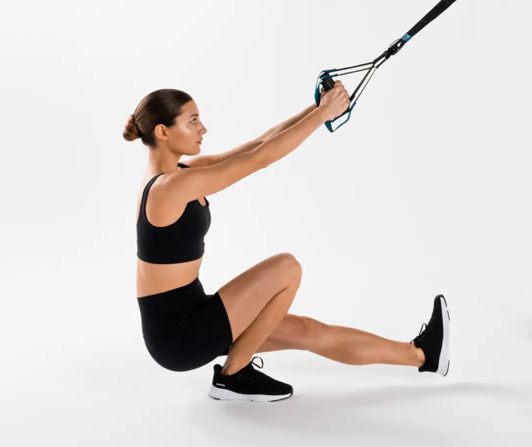 Entrena todo tu cuerpo con bandas tipo TRX