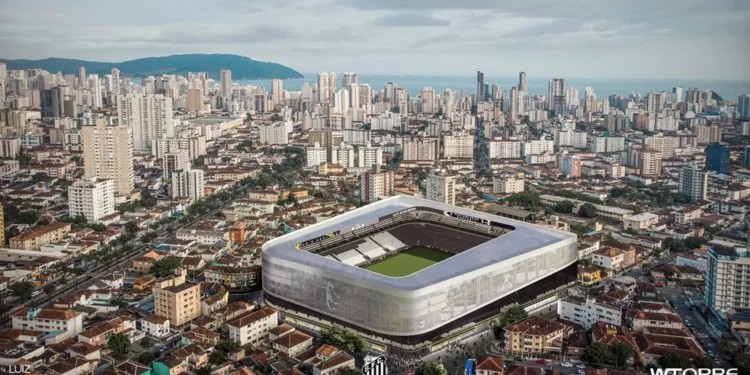 Nova Vila Belmiro promete arquitetura única no futebol brasileiro