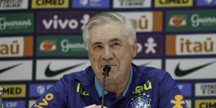 Ancelotti mostra que é brabo e Seleção já fica perto de recorde histórico