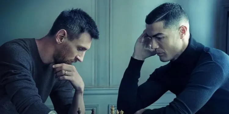 Enquanto Messi ganha R$ 127,5 milhões por ano da Adidas, valor que Cristiano Ronaldo recebe da Nike não fica atrás