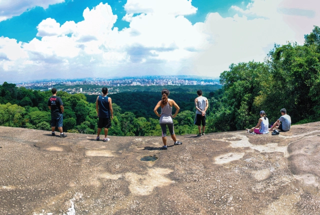 Mirante Pedra Grande, no parque da Cantareira