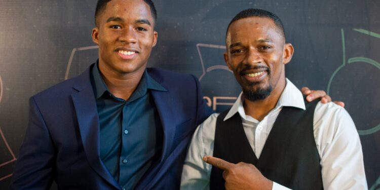 Endrick e seu pai, Douglas Ramos