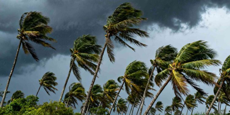 Alerta é emitido para ventos de 70 km por hora e 100 mm de chuva forte
