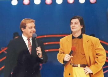 Gugu Liberato e Fábio Júnior disputaram canal de TV nos anos 90