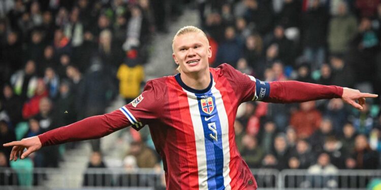 Haaland marca 5 gols nas Eliminatórias da Copa e atormenta Itália