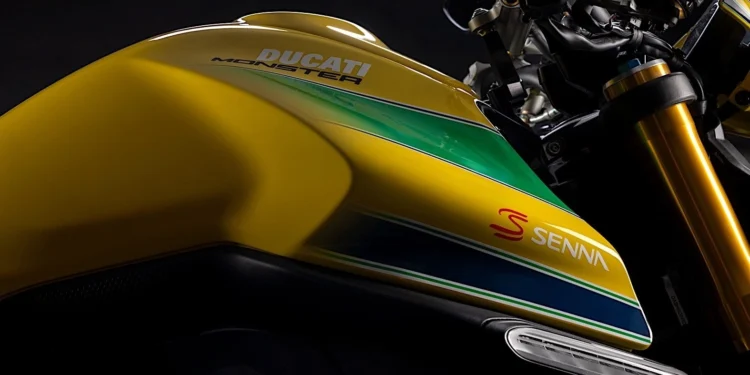 Moto especial homenageando Ayrton Senna vendeu todas as unidades em menos de 1 dia