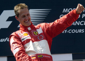 Michael Schumacher ressurge após anos ao encontrar sua neta em viagem na Europa