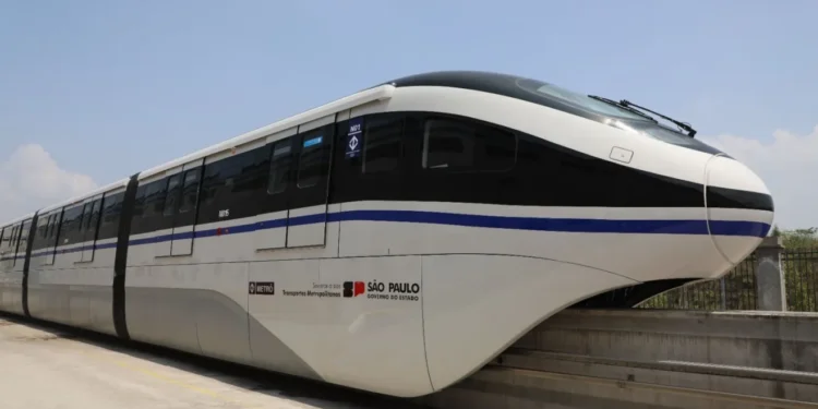 Gigante chinesa traz trens elétricos para São Paulo e já tem data para inauguração