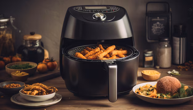 Novo eletrodoméstico ganha espaço colocando air fryer no fundo do balcão