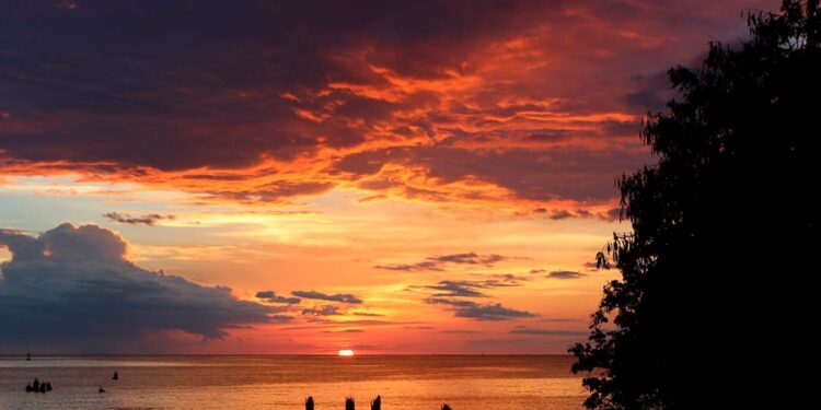 Revelado porque escurece mais tarde durante o verão