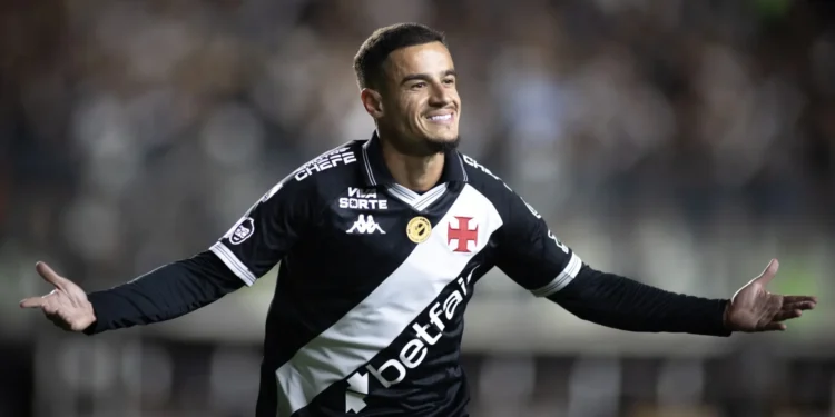 Philippe Coutinho hoje tem salário modesto no Vasco se comparado ao valor que ganhava na Europa