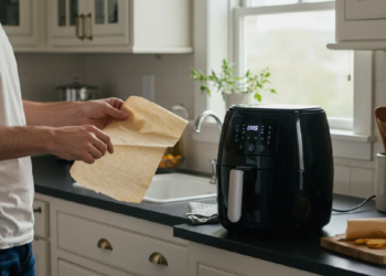 Alerta geral para todas as pessoas que usam papel manteiga na cozinha