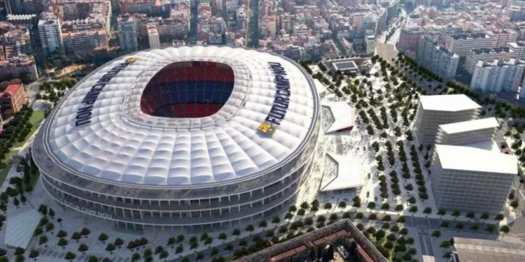 Enquanto reforma do Santiago Bernabéu custou R$ 8,4 bilhões, custo das obras do Camp Nou não fica atrás
