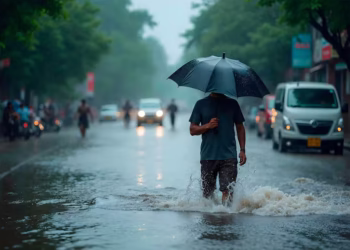 Alerta vermelho continua ativo para 100 mm de chuva e deslizamentos em 3 estados