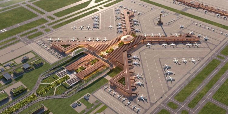 Maior aeroporto do continente começa a ser construído para receber até 110 milhões de passageiros por ano e gerar 26.000 empregos na Etiópia