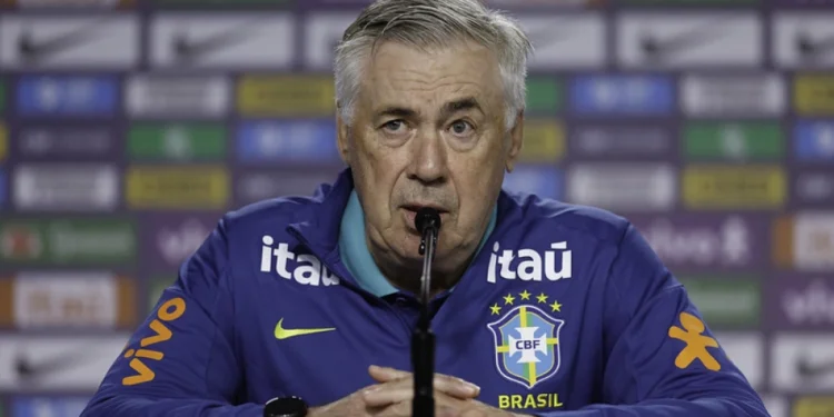 Carlo Ancelotti vai ganhar salário de Rei para renovar com a Seleção Brasileira até 2030