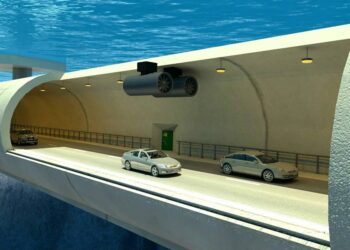 Brasil vai reduzir trajeto de 1 hora para 2 minutos com túnel submerso em canal por onde passam os maiores navios do mundo