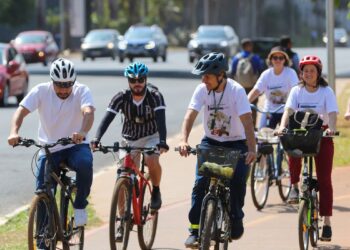 A frase de Albert Einstein que viralizou nas redes sociais: “A vida é como andar de bicicleta; para manter o equilíbrio, você precisa continuar em movimento”