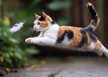 Cientistas conseguem descobrir por que gatos sempre caem em pé
