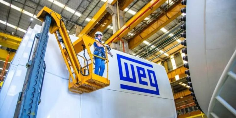 WEG vai investir R$ 1 bilhão para construir mega fábrica de 35.000 metros quadrados em pequena cidade