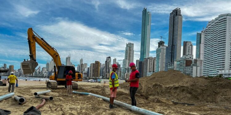 Dubai Brasileira está fazendo a maior obra do Brasil para evitar alagamentos com investimento de R$ 53 milhões