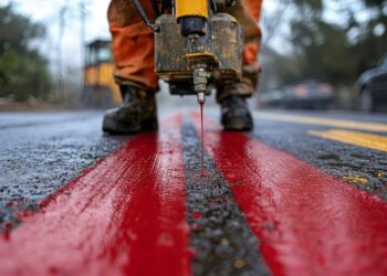 Índia está pintando estradas de vermelho e motivo para isso surpreende o mundo