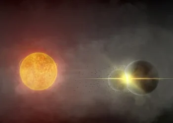 Possível colisão entre dois planetas é identificada e astrônomos revelam as consequências