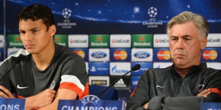 Carlo Ancelotti surpreende e escala Seleção Brasileira com Thiago Silva entre os 11