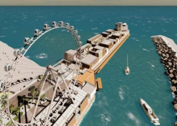 Após píer com 300 metros de extensão sobre o mar, ‘nova’ Dubai Brasileira terá roda-gigante de R$ 50 milhões