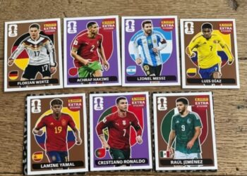 Vaza lista de 12 figurinhas extras da Copa do Mundo 2026