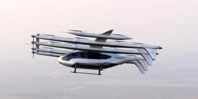 Parceiro do Brasil cria táxi voador capaz de levar 10 pessoas numa viagem só