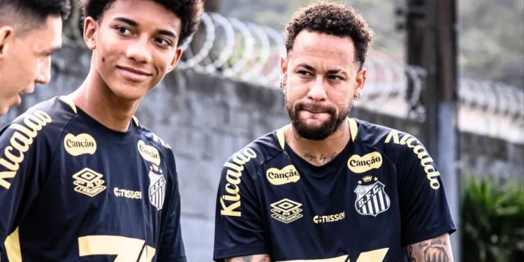 Robinho volta atrás em decisão que havia tomado sobre Neymar