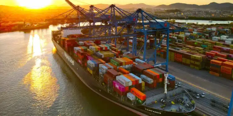 Obra de R$ 2 bilhões gera 1.100 empregos em porto que irá receber navios de 400 metros no Brasil