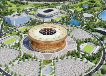 Maior estádio do mundo terá capacidade para 135 mil pessoas após investimento R$ 185 bilhões