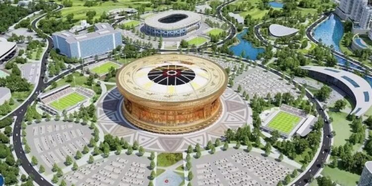 Maior estádio do mundo terá capacidade para 135 mil pessoas após investimento R$ 185 bilhões