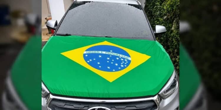 Créditos: Reprodução Fábrica de Bandeiras Goiânia