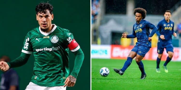 Créditos: Cesar Greco/Palmeiras/by Canon - Lucas Uebel/Grêmio
